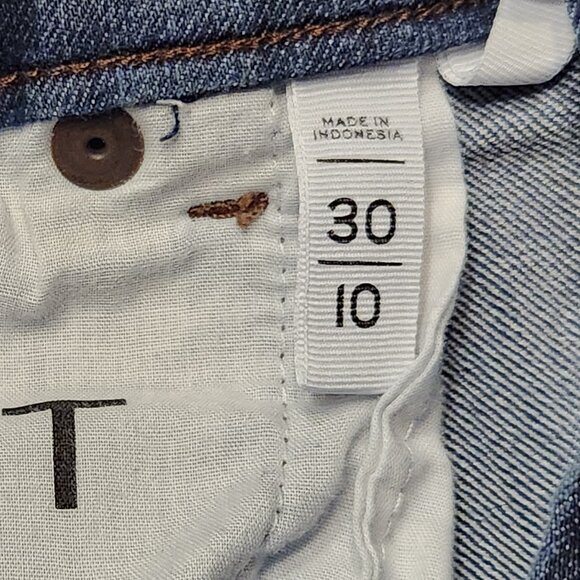 LOFT Women's Tapered Leg Jeans - Sz 10 - Picture 6 of 6